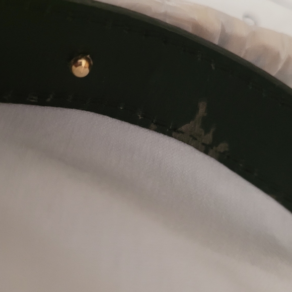 ⭐Moschino⭐- Women's Leather Logo Belt - Picture 15 of 15